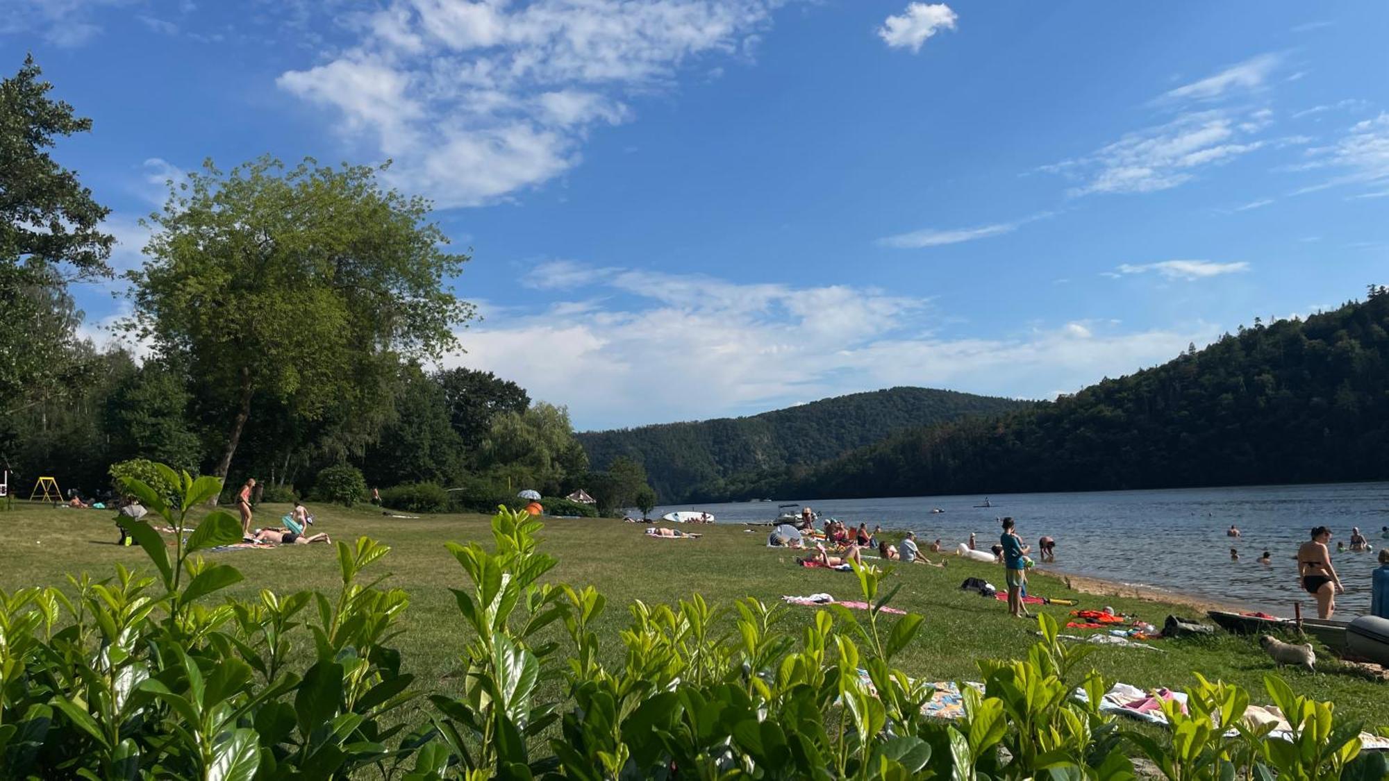 Kemp Andelska Laguna Slapy Nalzovice Dış mekan fotoğraf